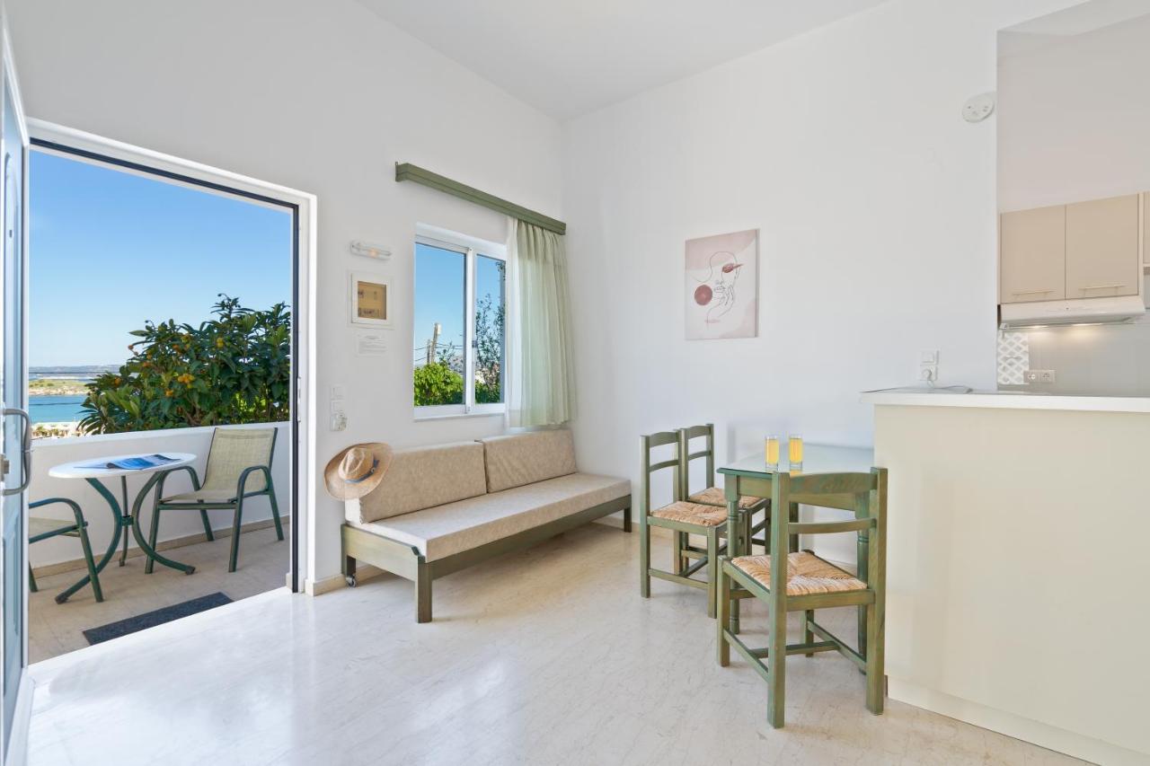 Eolos Apartments Hriszí Aktí Haniá Kültér fotó