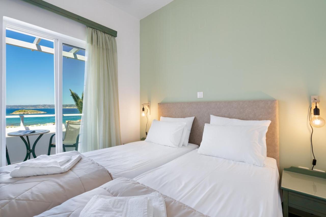 Eolos Apartments Hriszí Aktí Haniá Kültér fotó