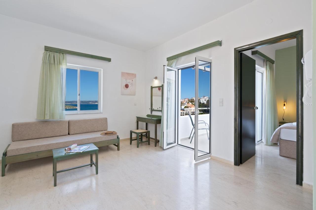 Eolos Apartments Hriszí Aktí Haniá Kültér fotó
