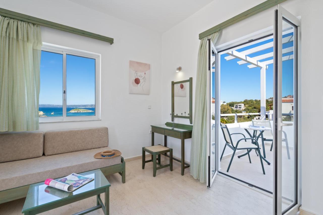 Eolos Apartments Hriszí Aktí Haniá Kültér fotó