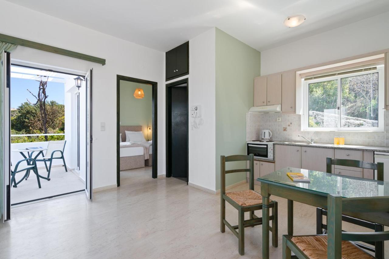 Eolos Apartments Hriszí Aktí Haniá Kültér fotó