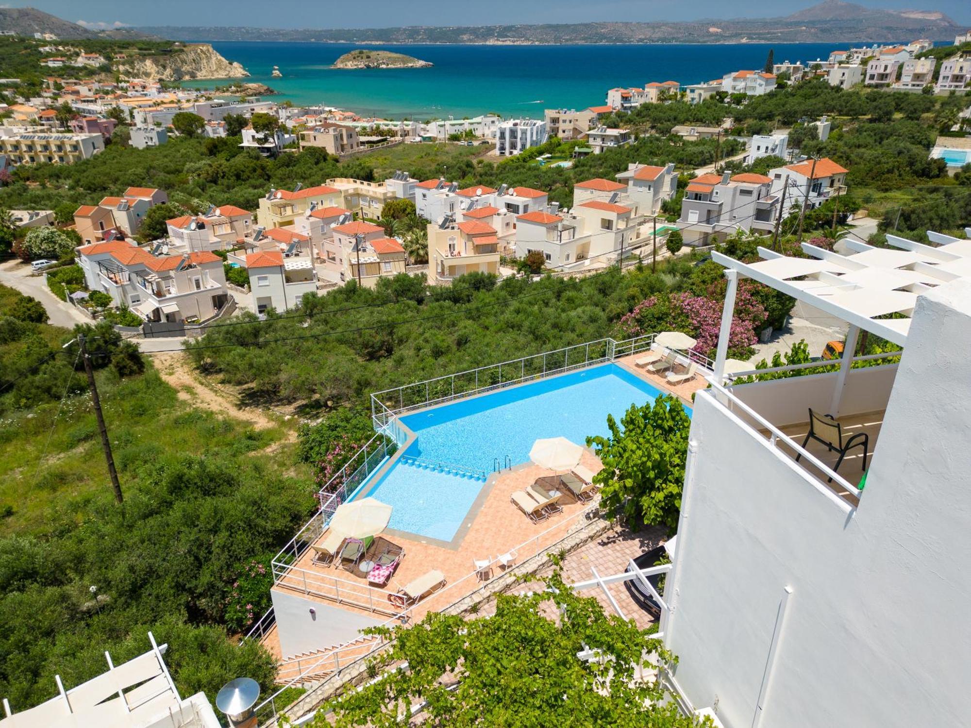 Eolos Apartments Hriszí Aktí Haniá Kültér fotó