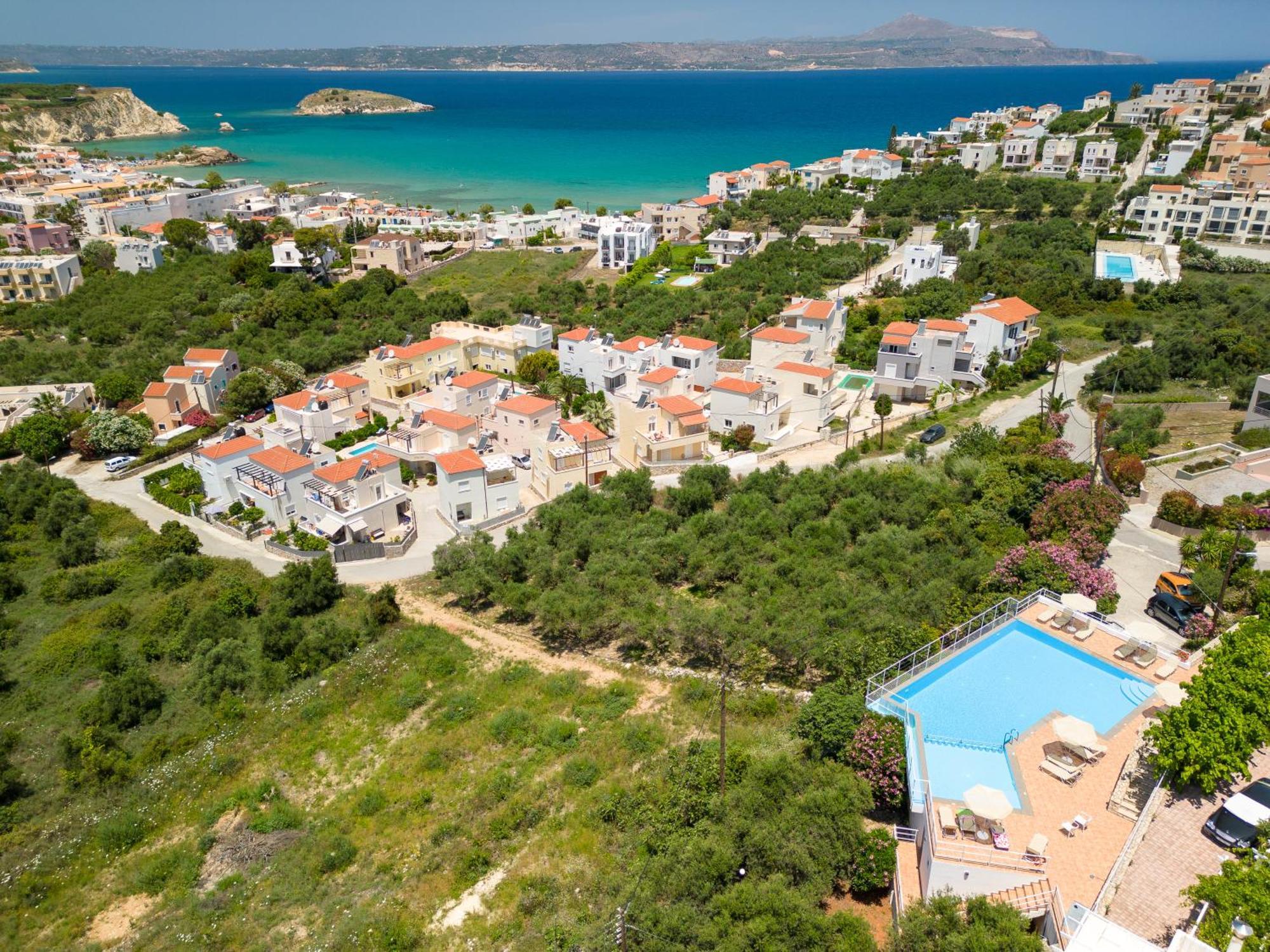 Eolos Apartments Hriszí Aktí Haniá Kültér fotó